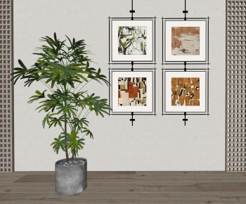 Modern Ground Green Plant Potted Plants-ID:892982966