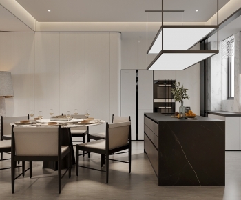 Modern Dining Room-ID:222135073