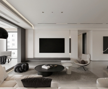 Modern A Living Room-ID:770142087