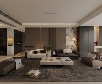 Modern A Living Room-ID:147317898