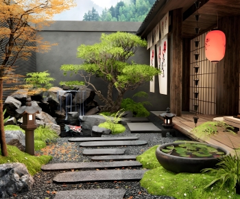 Japanese Style Courtyard/landscape-ID:148211002
