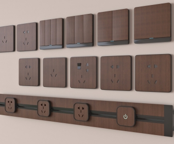 Modern Switch Socket Panel-ID:484615093