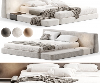 Modern Double Bed-ID:330369005