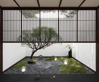 Japanese Style Plant Landscaping-ID:507033118