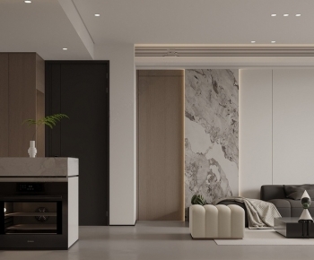 Modern A Living Room-ID:713510044