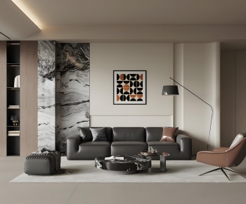 Modern A Living Room-ID:822547913