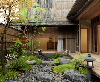 Japanese Style Courtyard/landscape-ID:442950018