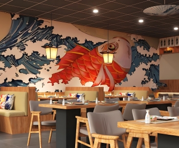 Japanese Style Japanese And Korean Cuisine-ID:609538089