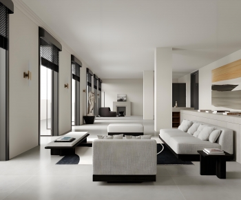 Modern A Living Room-ID:136912114