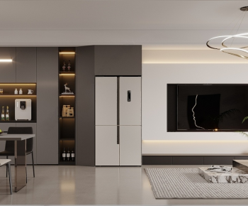 Modern A Living Room-ID:460247999