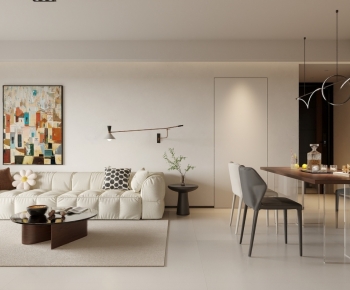 Modern A Living Room-ID:677874092