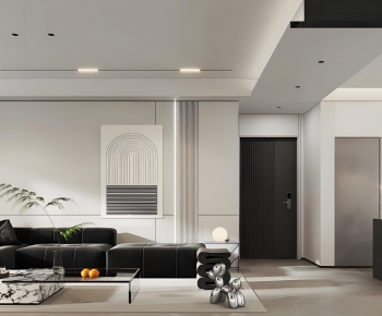 Modern A Living Room-ID:859699011