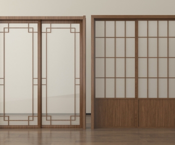 New Chinese Style Sliding Door-ID:763241051