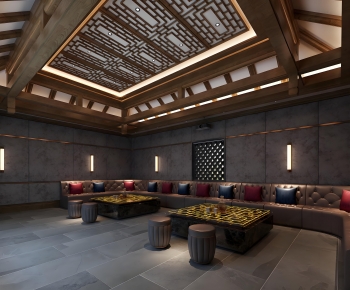 New Chinese Style KTV Box-ID:457267058