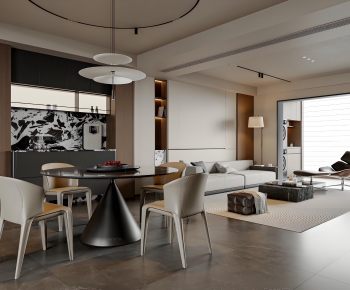 Modern Dining Room-ID:608429948