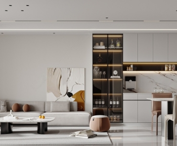 Modern A Living Room-ID:193984992