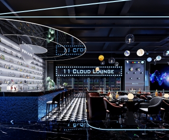 Industrial Style Bar-ID:997236012