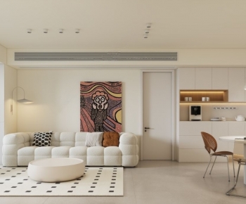 Modern A Living Room-ID:299221049