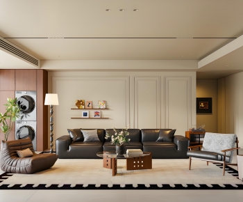 Modern A Living Room-ID:124149331