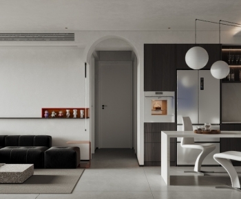 Modern A Living Room-ID:583856117