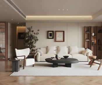 Modern A Living Room-ID:503170972