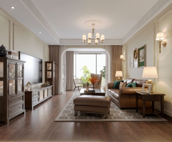 American Style A Living Room-ID:232310351