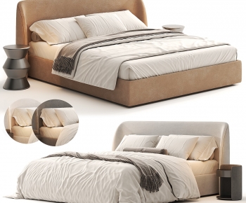 Modern Double Bed-ID:986761099