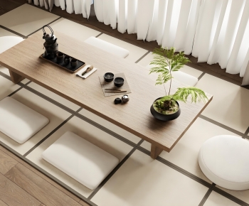 Japanese Style Tea Tables And Chairs-ID:787649258