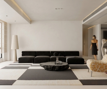 Modern A Living Room-ID:435683977