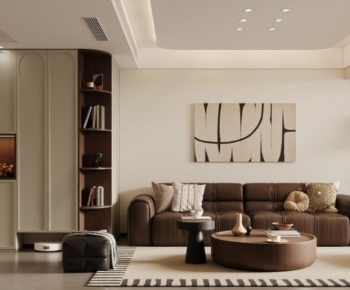 Modern A Living Room-ID:294711115