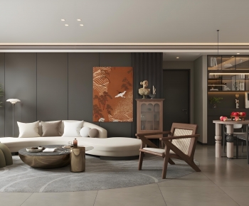 Modern A Living Room-ID:327569968