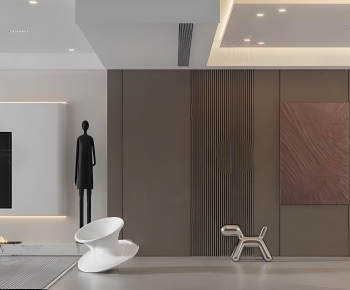 Modern A Living Room-ID:689557081