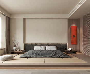 Japanese Style Bedroom-ID:720084918