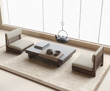 Japanese Style Tea Tables And Chairs-ID:845706948