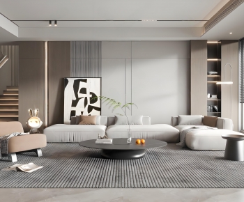 Modern A Living Room-ID:140995037