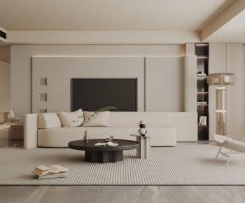 Modern A Living Room-ID:344790943