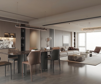 Modern A Living Room-ID:203167921