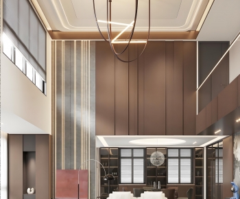 Modern A Living Room-ID:732678893