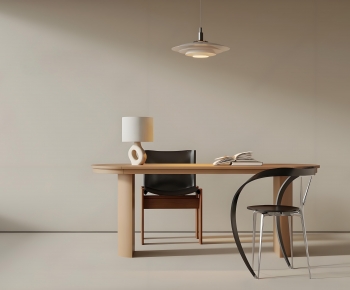 Modern Computer Desk And Chair-ID:483112101