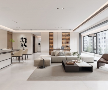 Modern A Living Room-ID:141751056