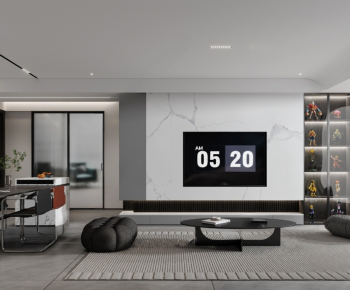 Modern A Living Room-ID:739106893