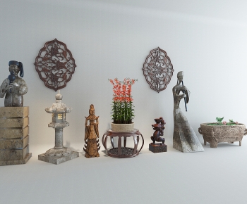 Chinese Style Decorative Set-ID:668879033