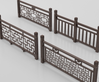 New Chinese Style Guardrail-ID:799976114