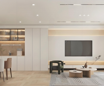 Modern A Living Room-ID:686903956