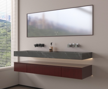 Modern Bathroom Cabinet-ID:229613074