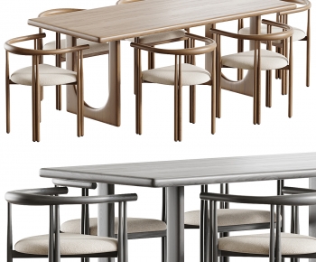 Modern Dining Table And Chairs-ID:110540475