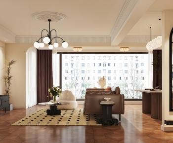 American Style A Living Room-ID:971246962