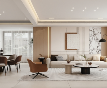 Modern A Living Room-ID:735394959