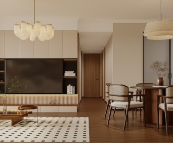 Modern A Living Room-ID:287759399