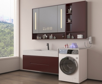 Modern Bathroom Cabinet-ID:285542012